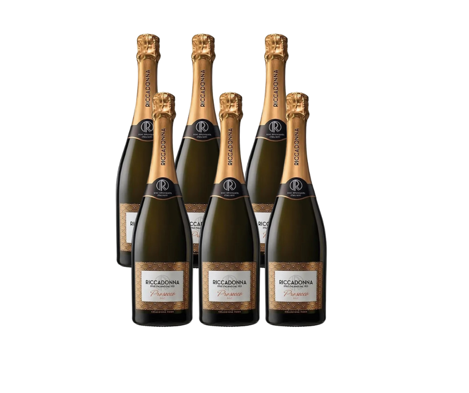 Paquete 6 Vino Blanco Especial Riccadonna Prosseco 750ml