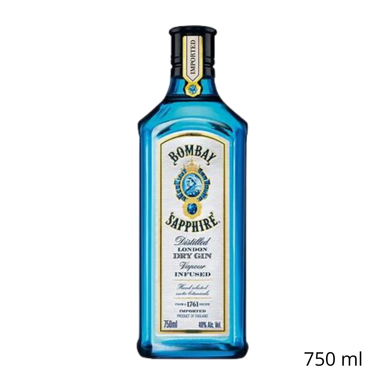 Ginebra Bombay Sapphire 750ML