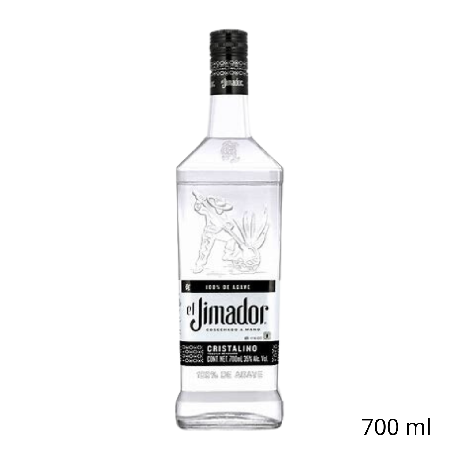 Tequila Jimador Cristalino 700 ml