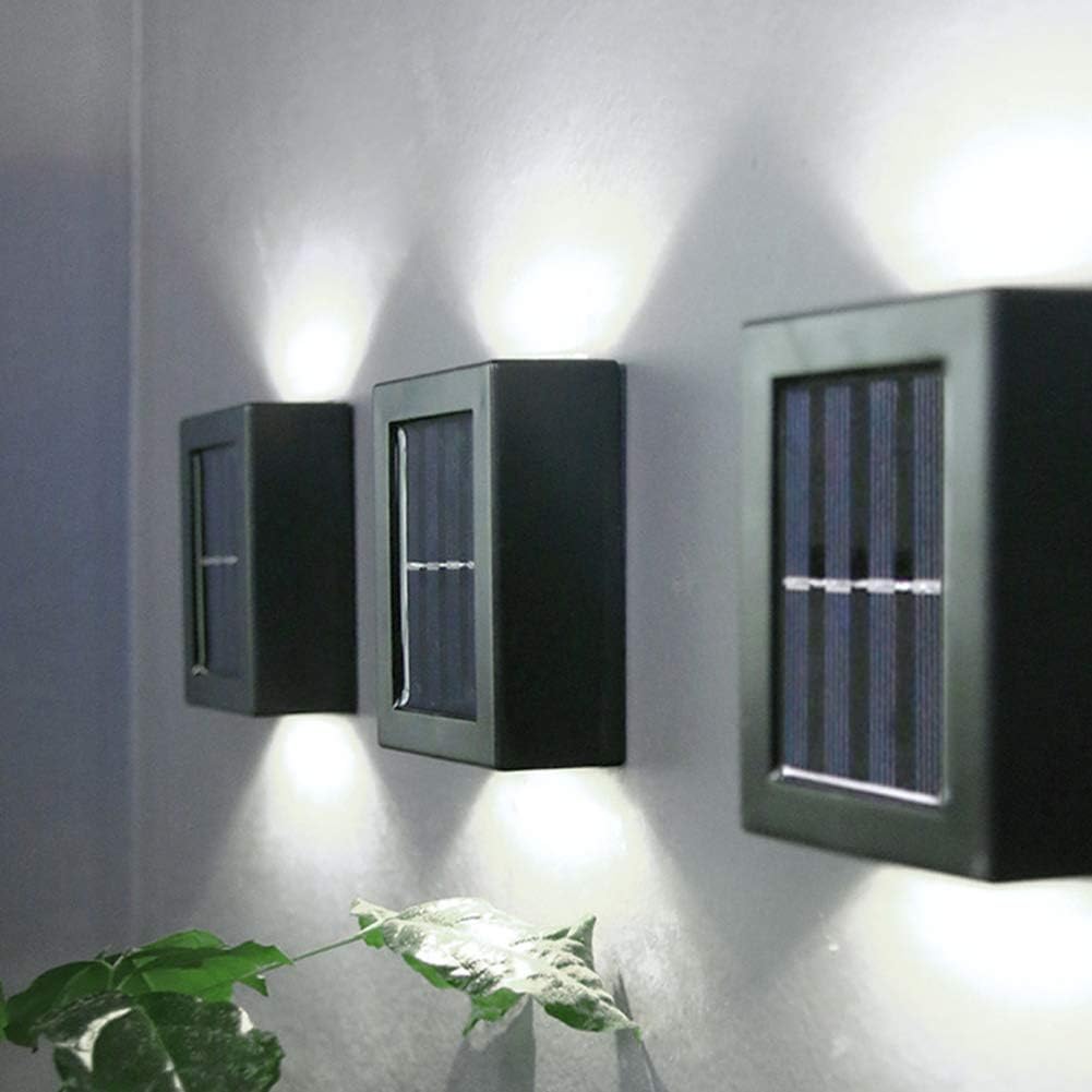 Luces LED solares para pared