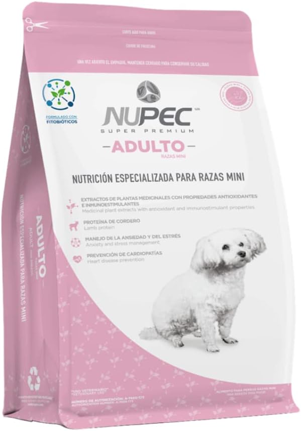Nupec Comida para Perros Adulto Razas Mini 3 kg