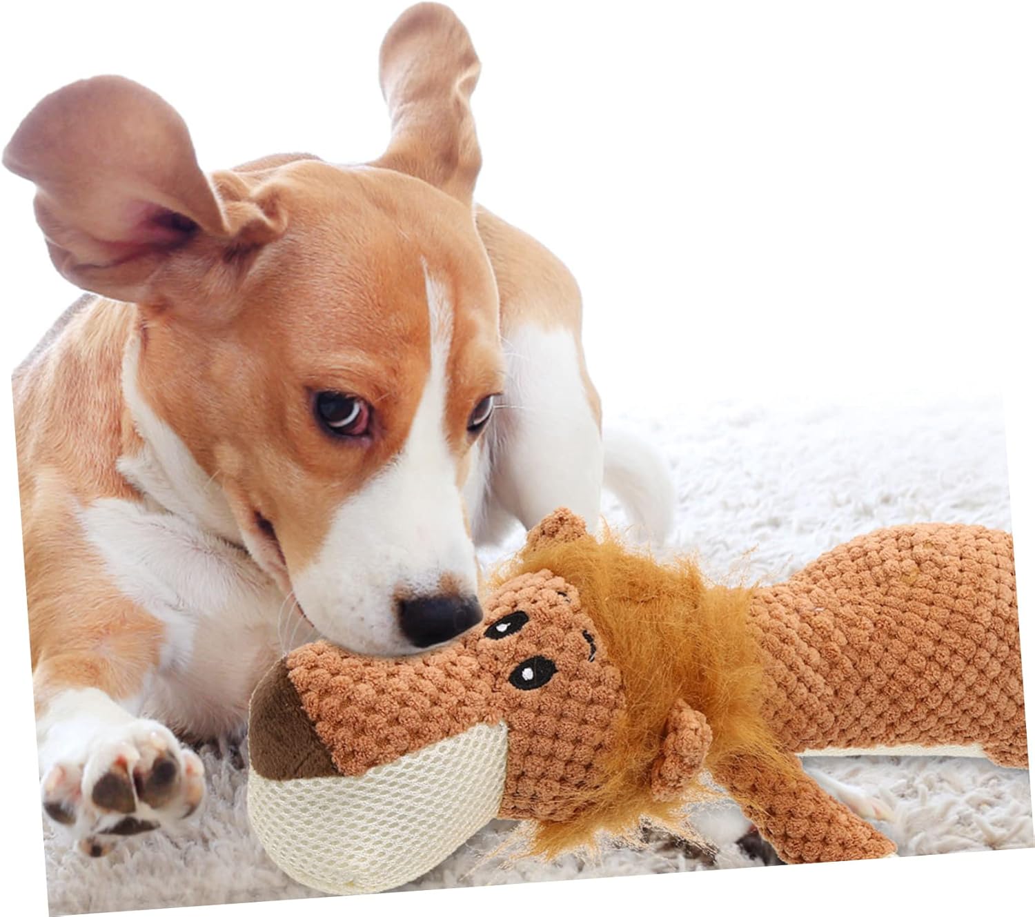 Peluche de león Juguete Sonido Perro