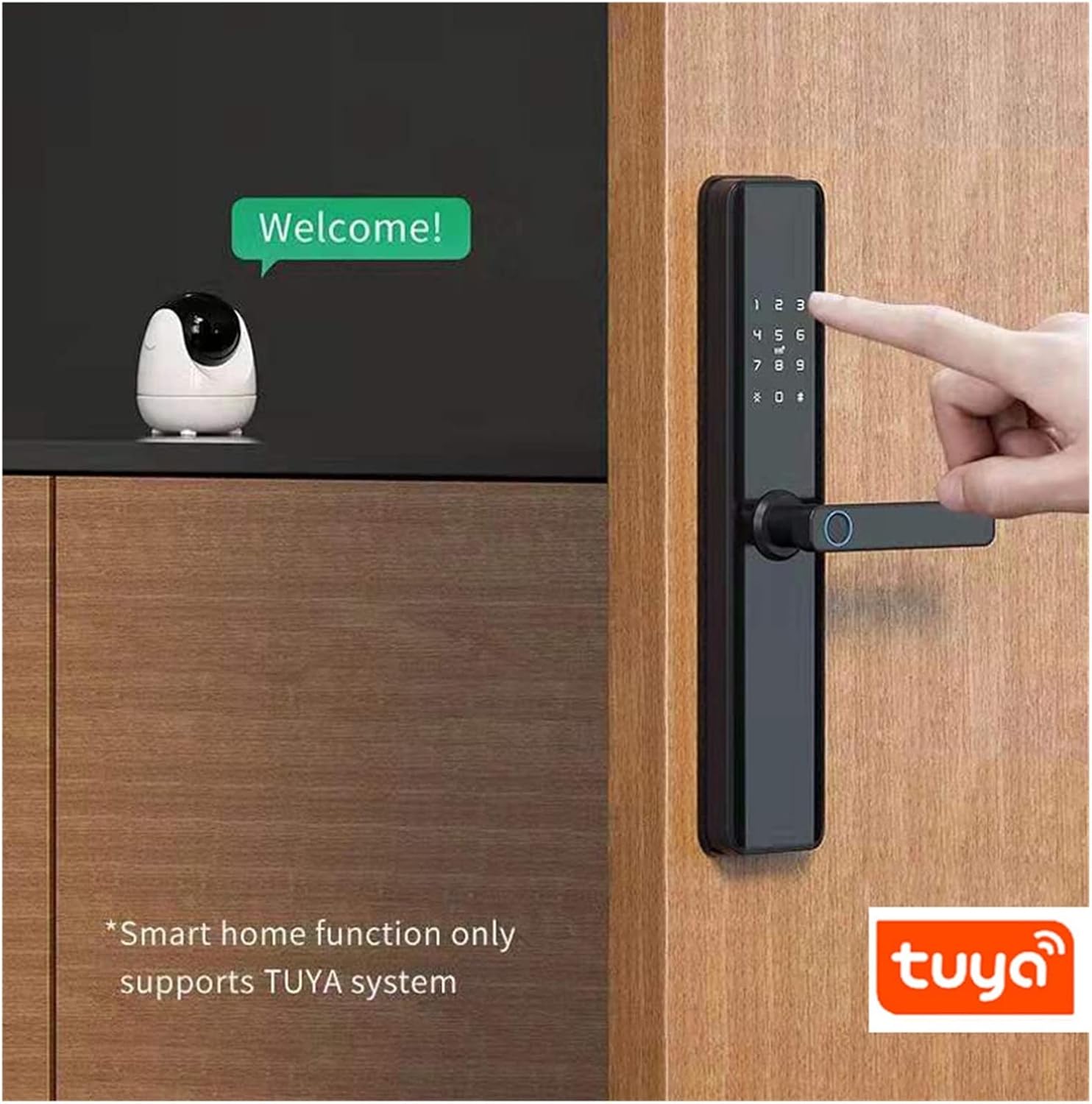 Cerradura inteligente con huella dactilar Wifi