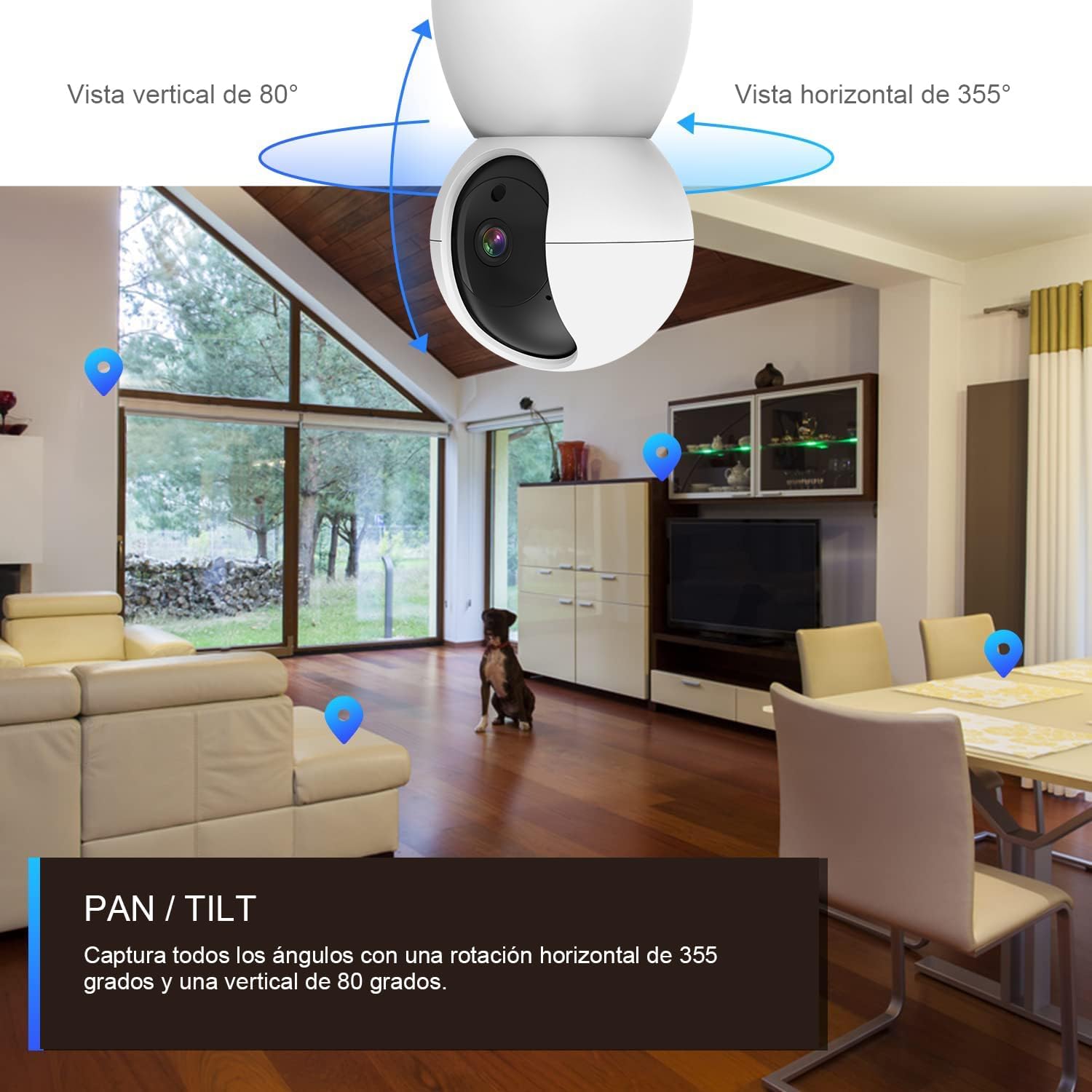 Cámara de seguridad interior