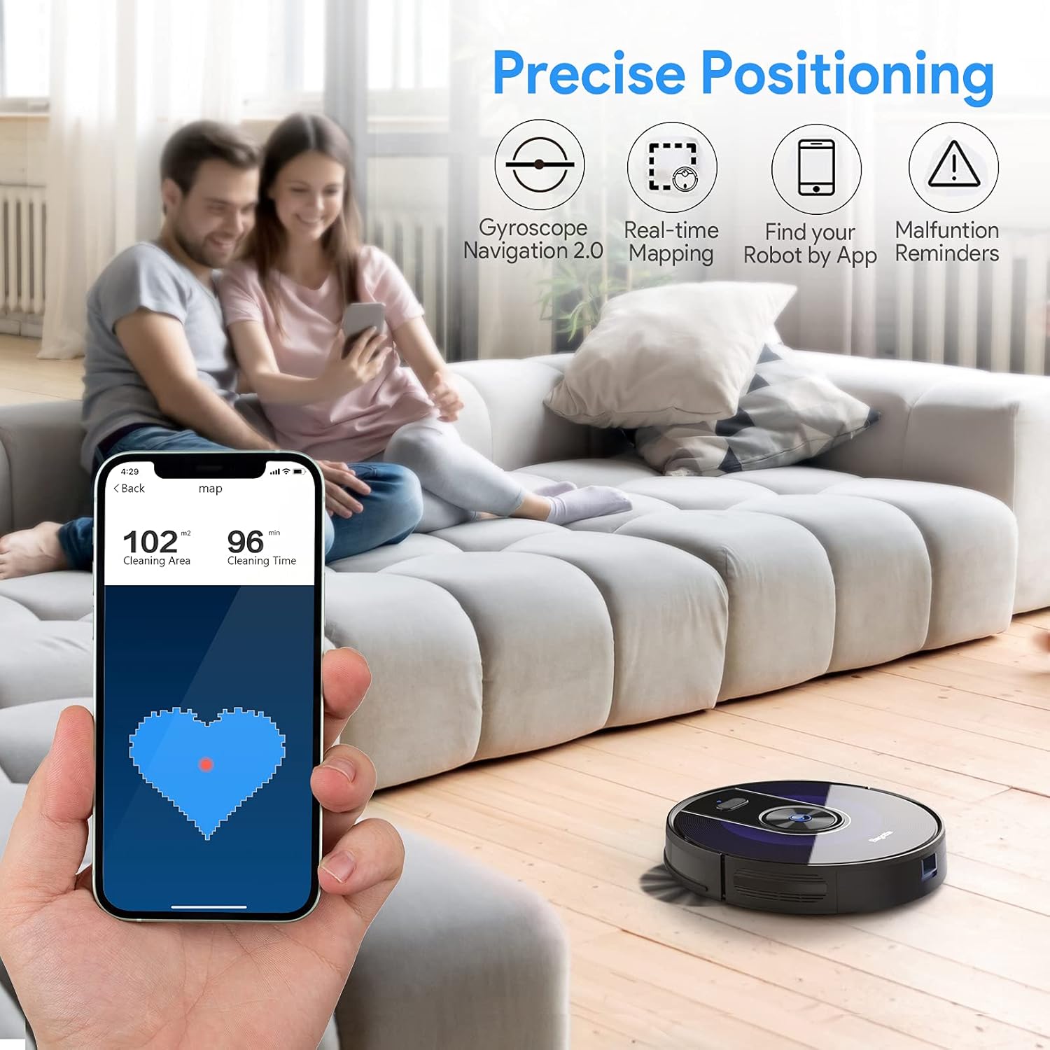 Bagotte BG800 Robot Aspirador