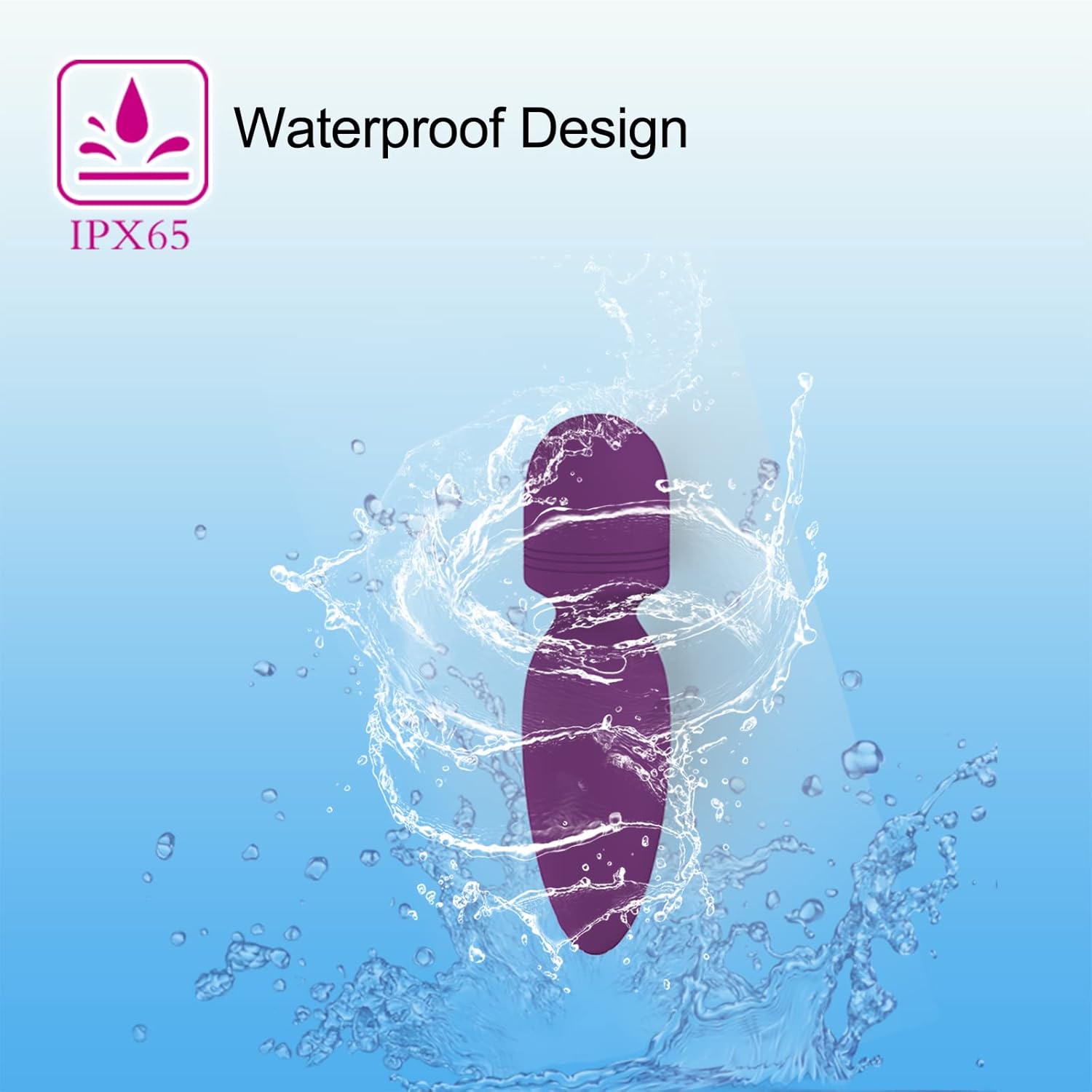 Juguete Sexual Vibrador con 10 Niveles, Carga USB.