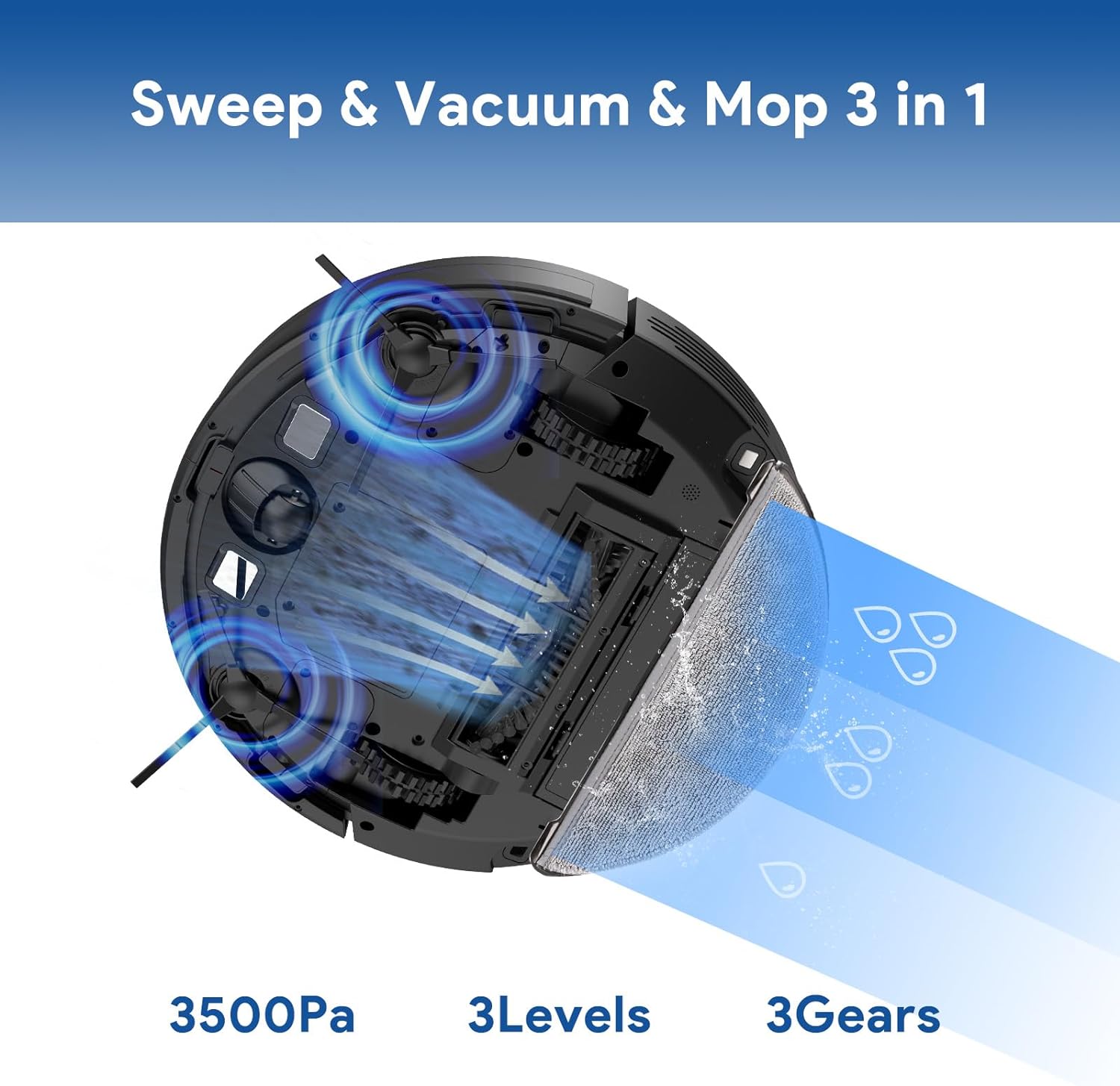 Bagotte Robot aspirador BG950 MAX