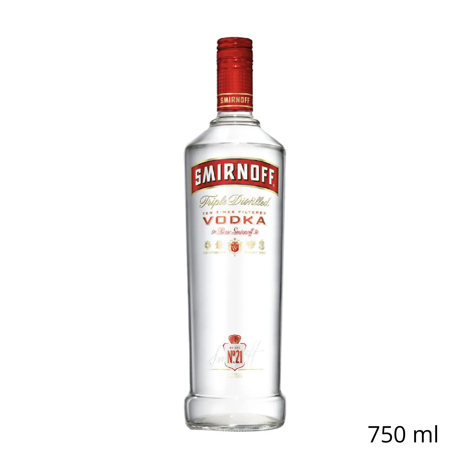 Vodka Smirnoff 750 ml