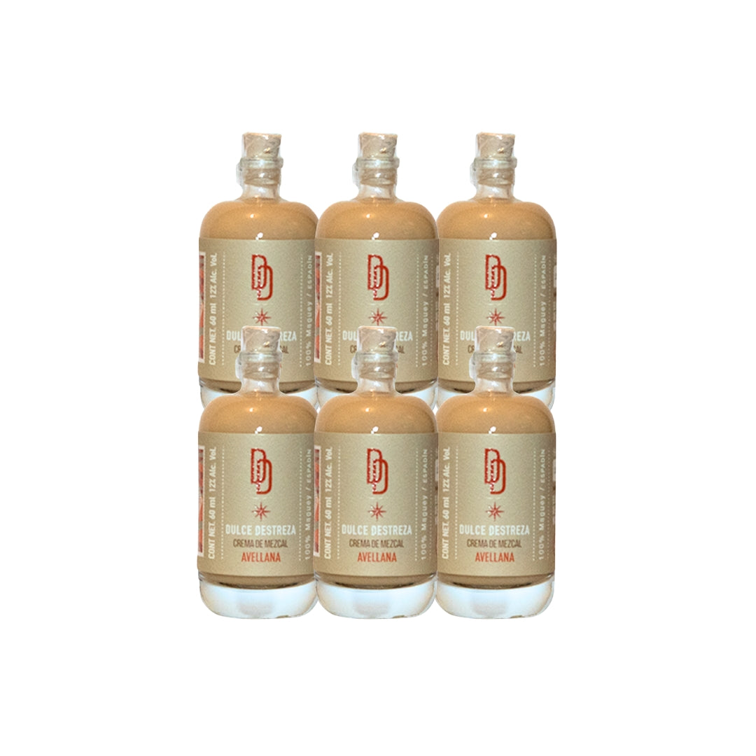 6 pack Mezcal destreza avellana 60ml