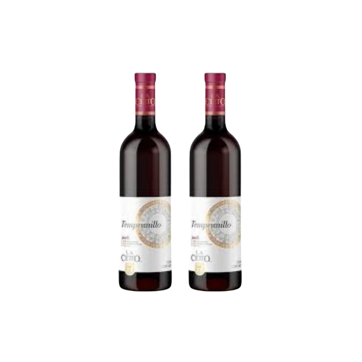 Paquete de 2 Vino Rosado La Cetto Tempranillo 750ML