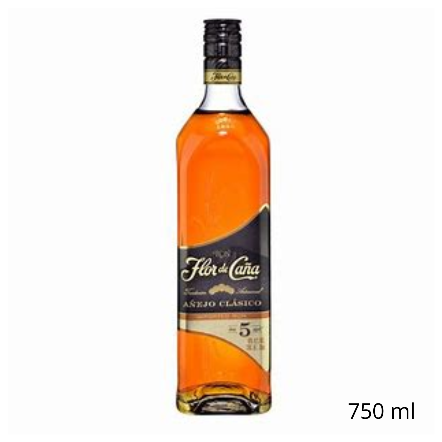 Flor De Caña 5 Años 750 ml