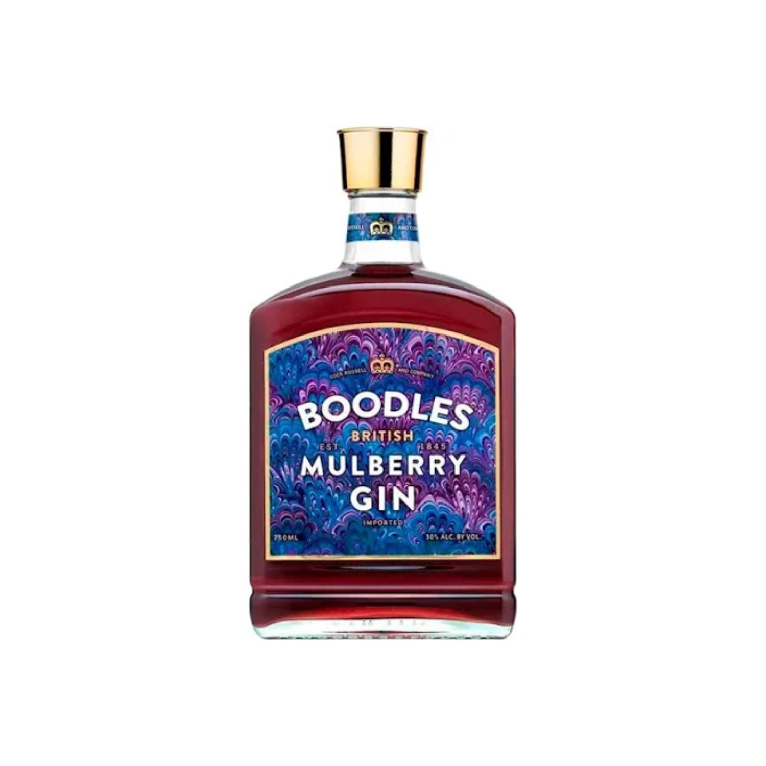 Ginebra Boodles Mulberry 750ML