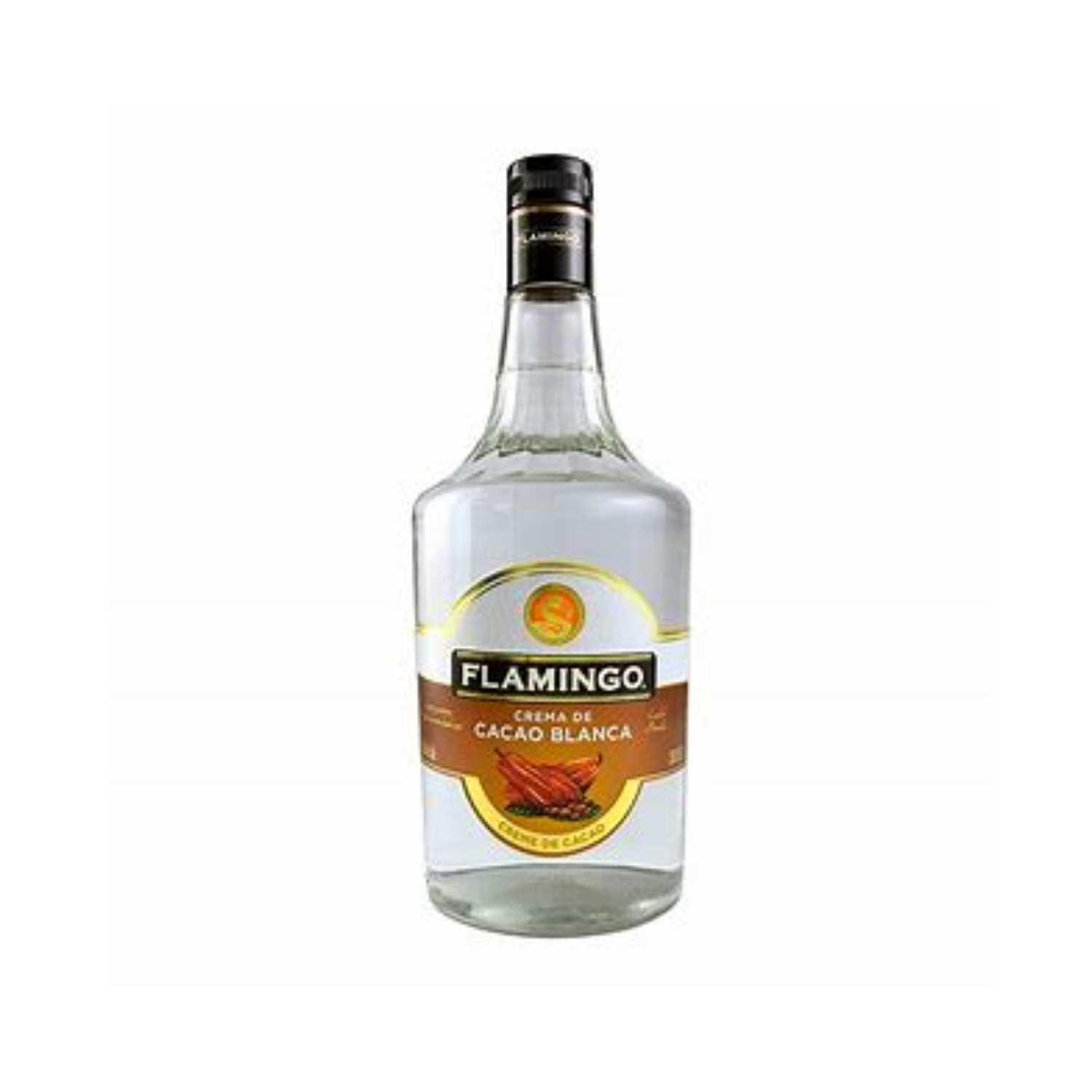 Licor Flamingo Cacao Blanco 1L