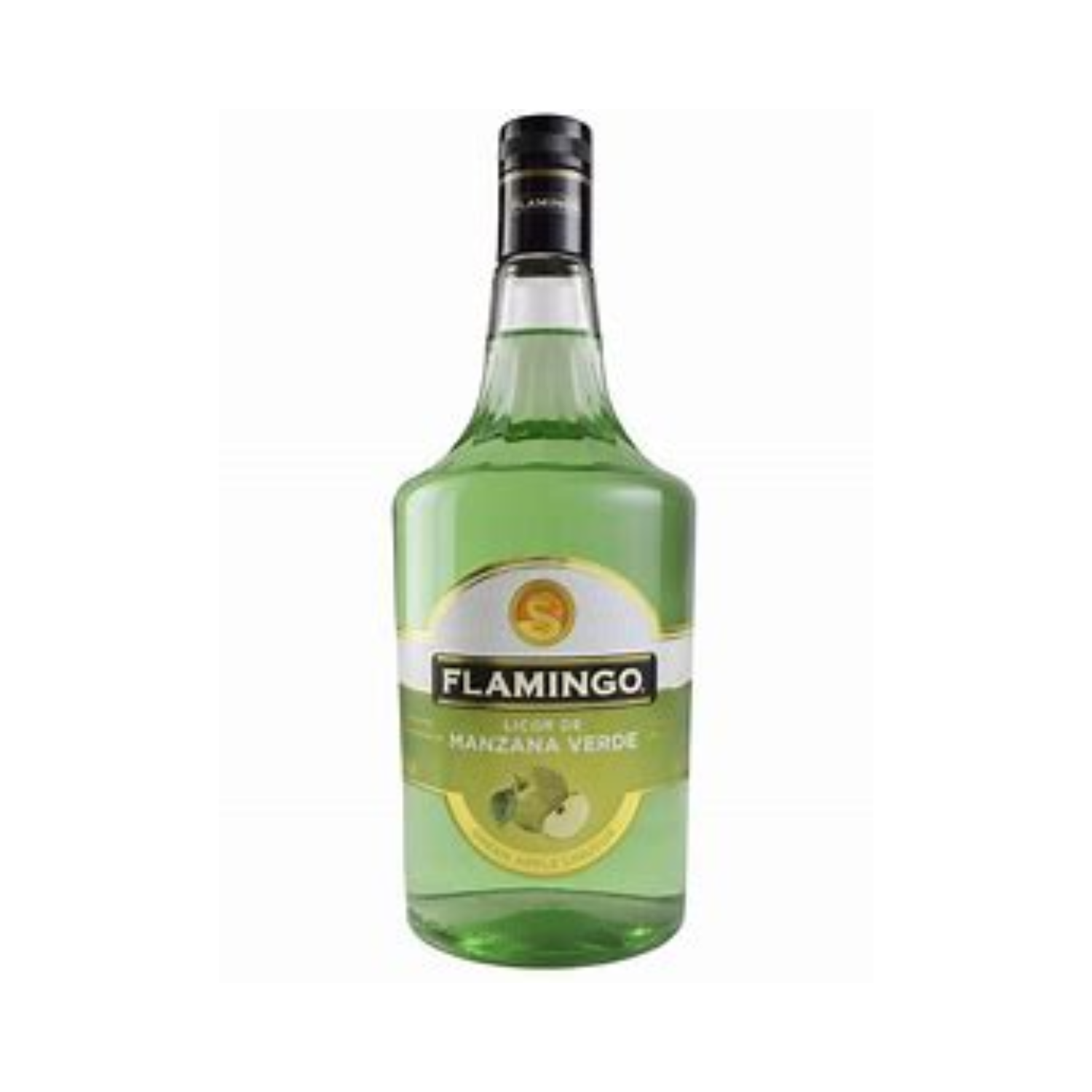 Licor Flamingo De Manzana 1L