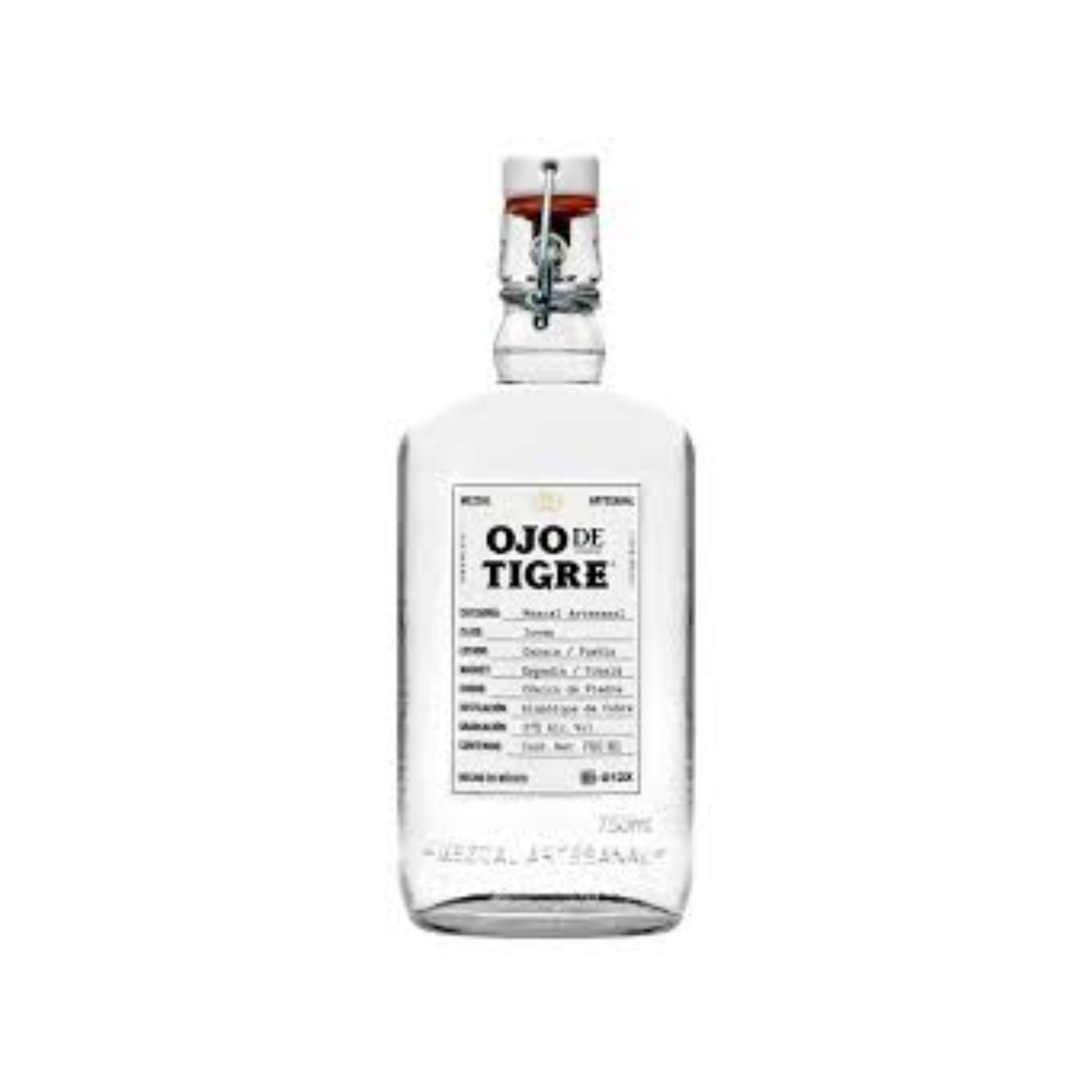 Mezcal Artesanal Ojo De Tigre Joven 750ML