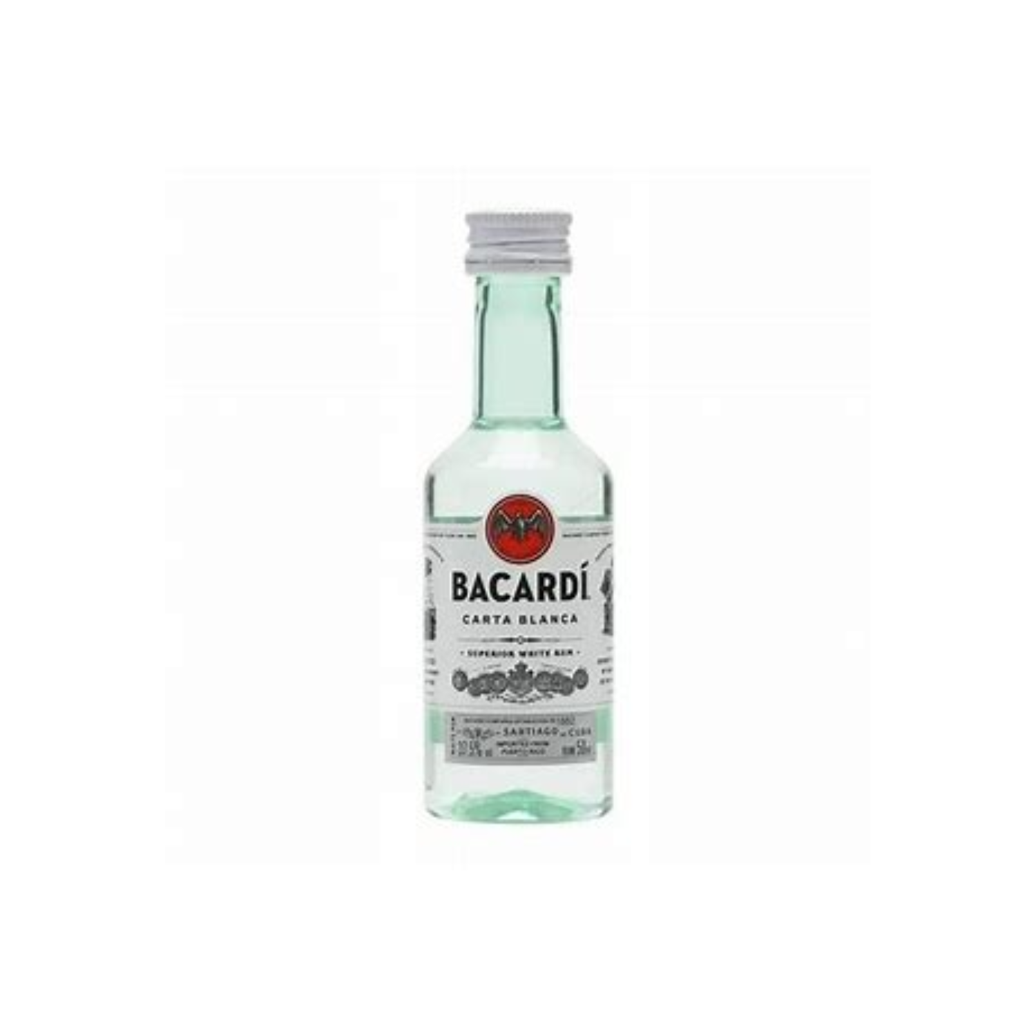 Ron Mini Bacardi Blanco 50ML