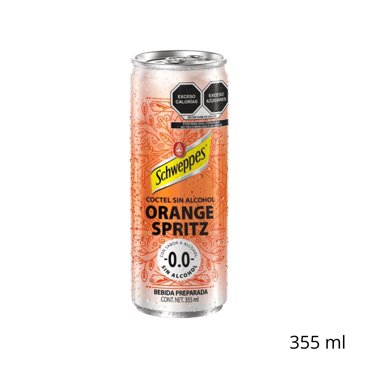 Orange Spritz Schweppes 0.0 355 ml