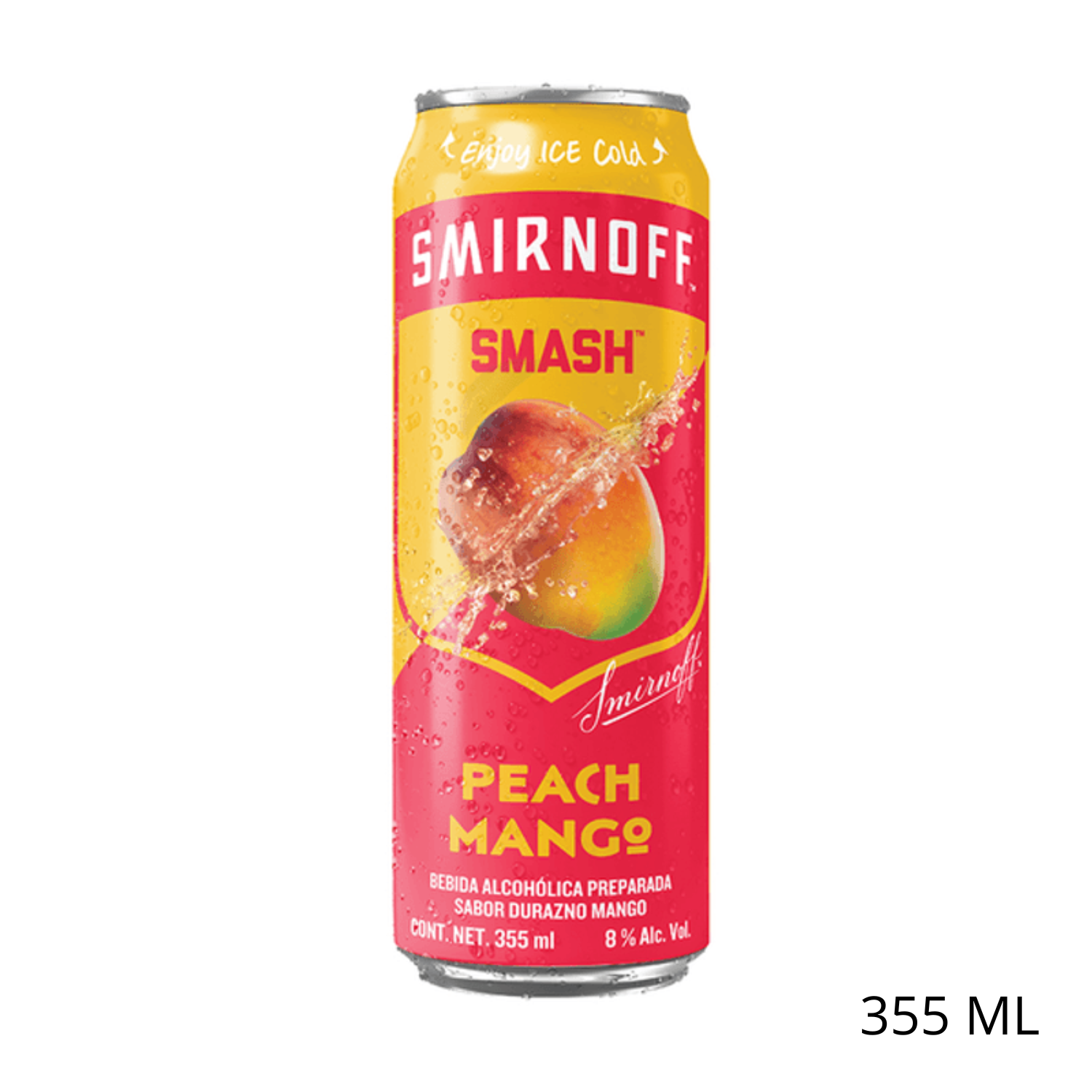 Smirnoff Peach Mango Lata 355 ml