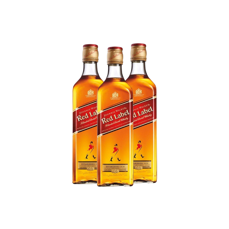3x2 Whisky Red Label 750 ml Imp