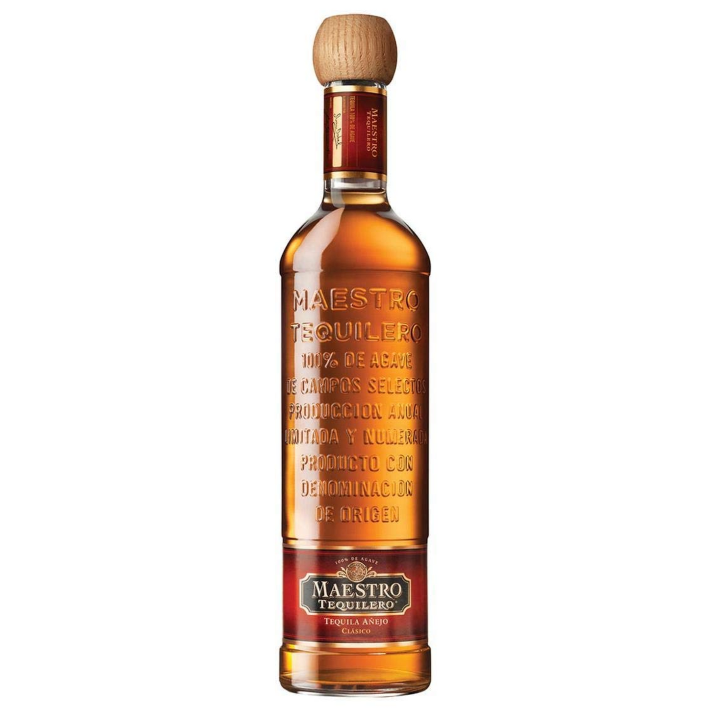 Tequila Maestro Tequilero Añejo 750 ml