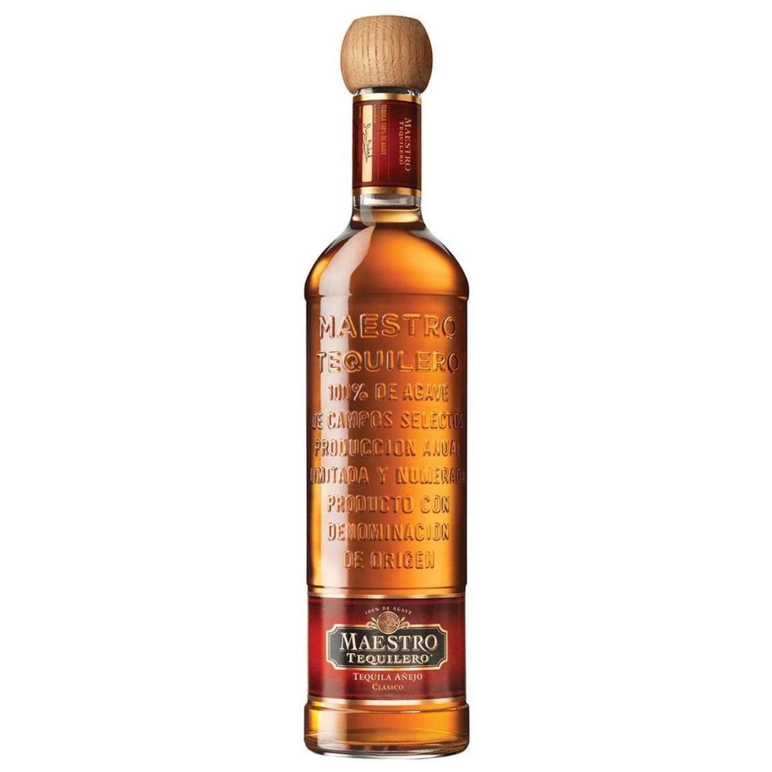 Tequila Maestro Tequilero Añejo 750 ml