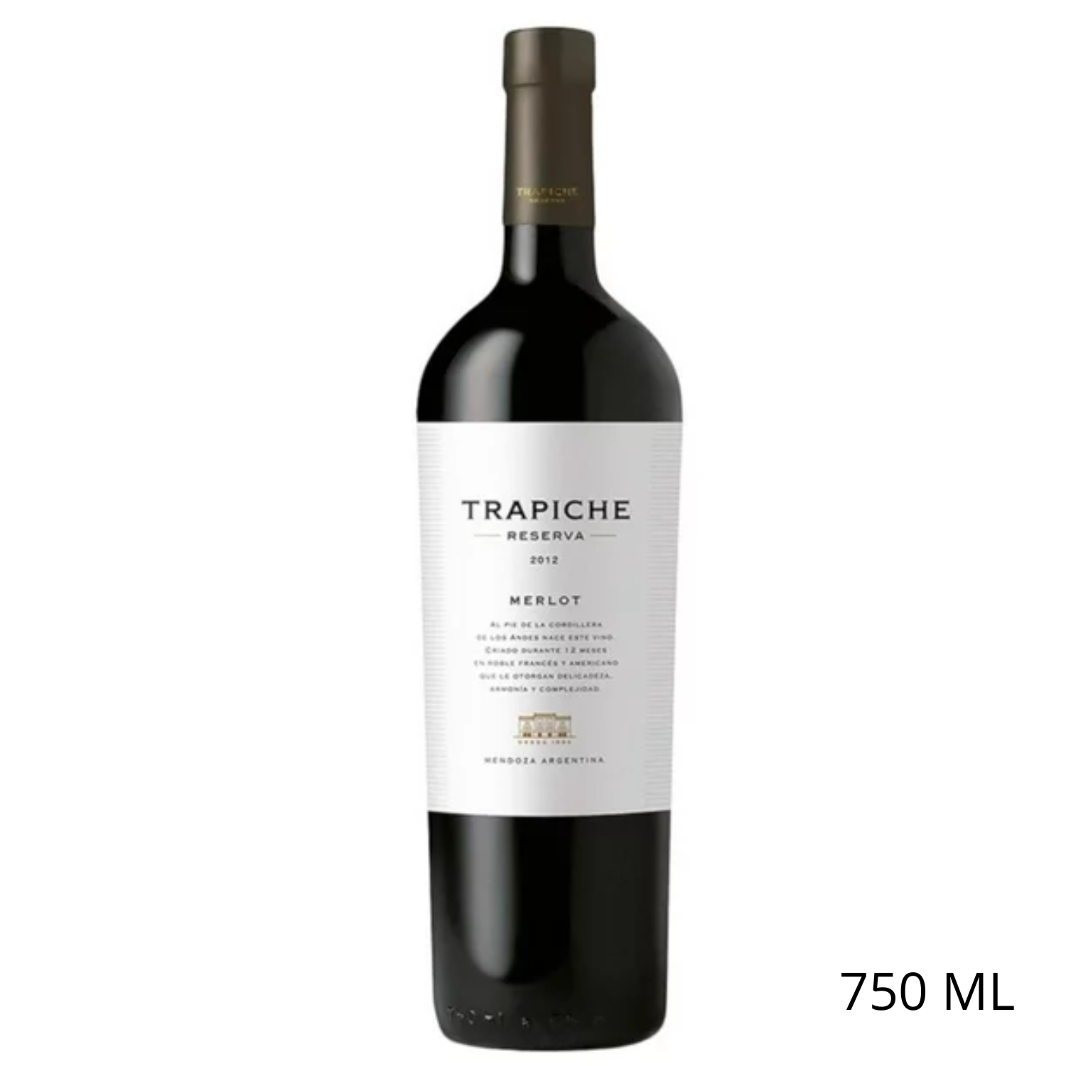 Vino Tinto Trapiche Reserva Merlot 750 ml