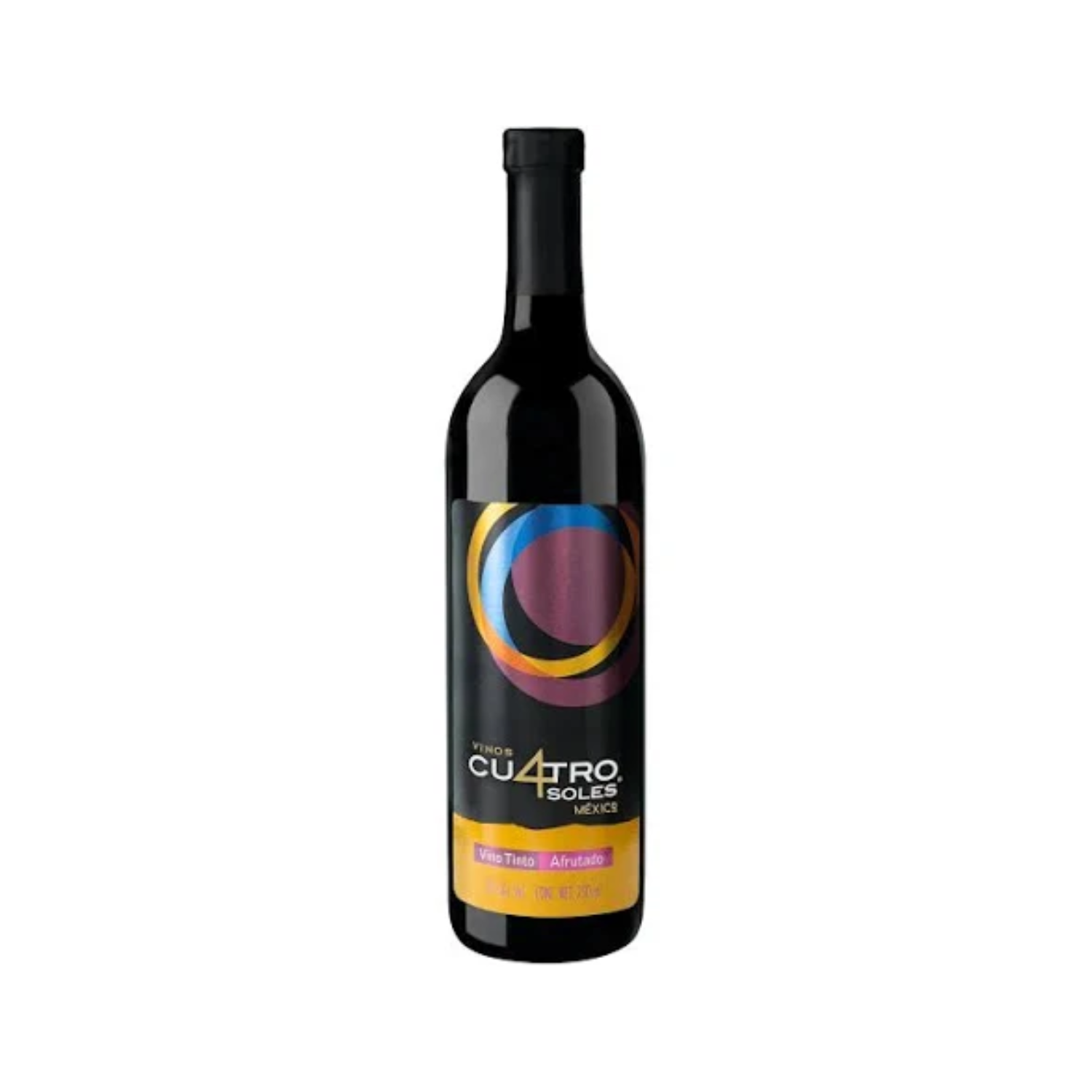 Vino Tinto Cuatro Soles Afrutado 750ML