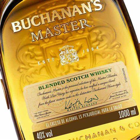 Whiskey Buchanans Master 1L