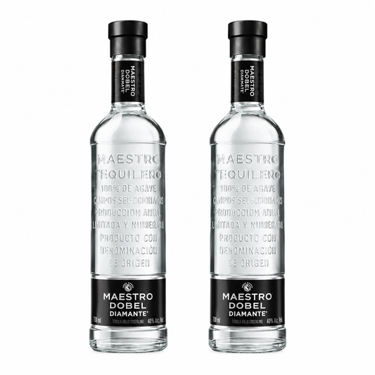 Pack de 2 Tequila Maestro Dobel Diamante 700 ml