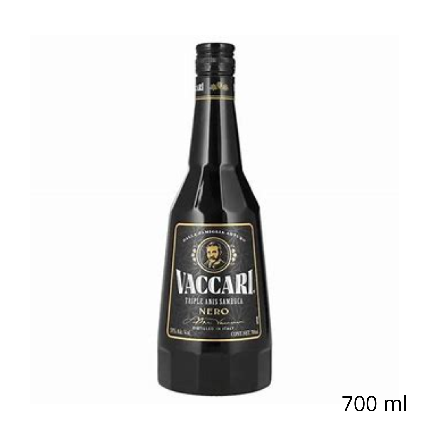 Licor Sambuca Vaccari Nero 700 ml