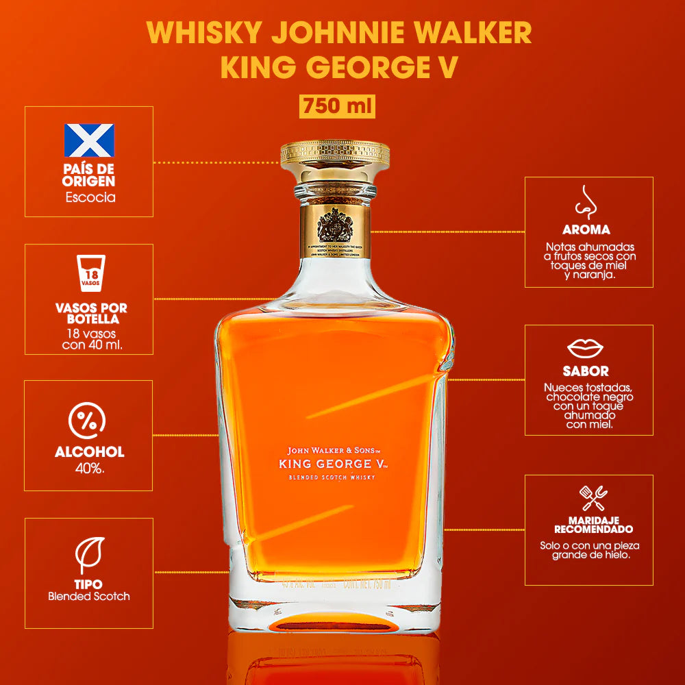 Whisky Johnnie Walker King George V 750ml