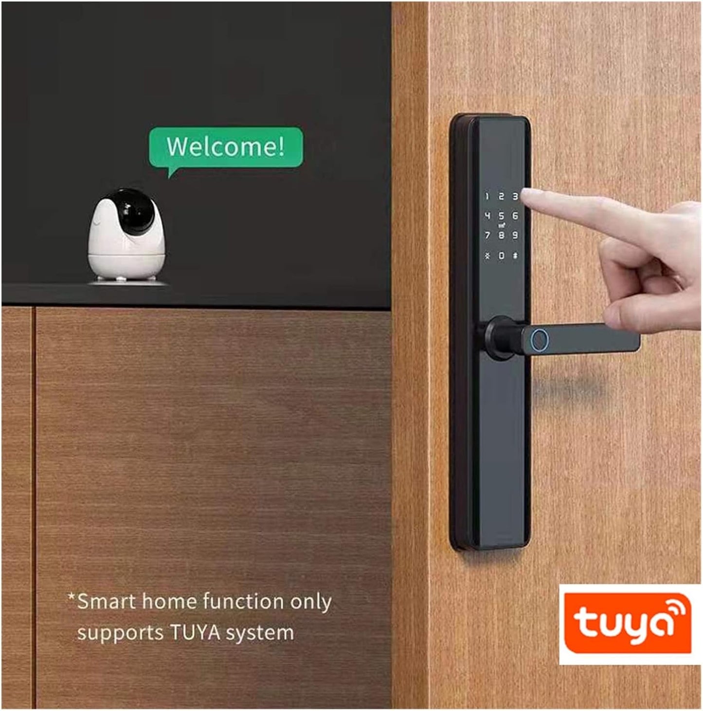 Cerradura inteligente con huella dactilar Wifi
