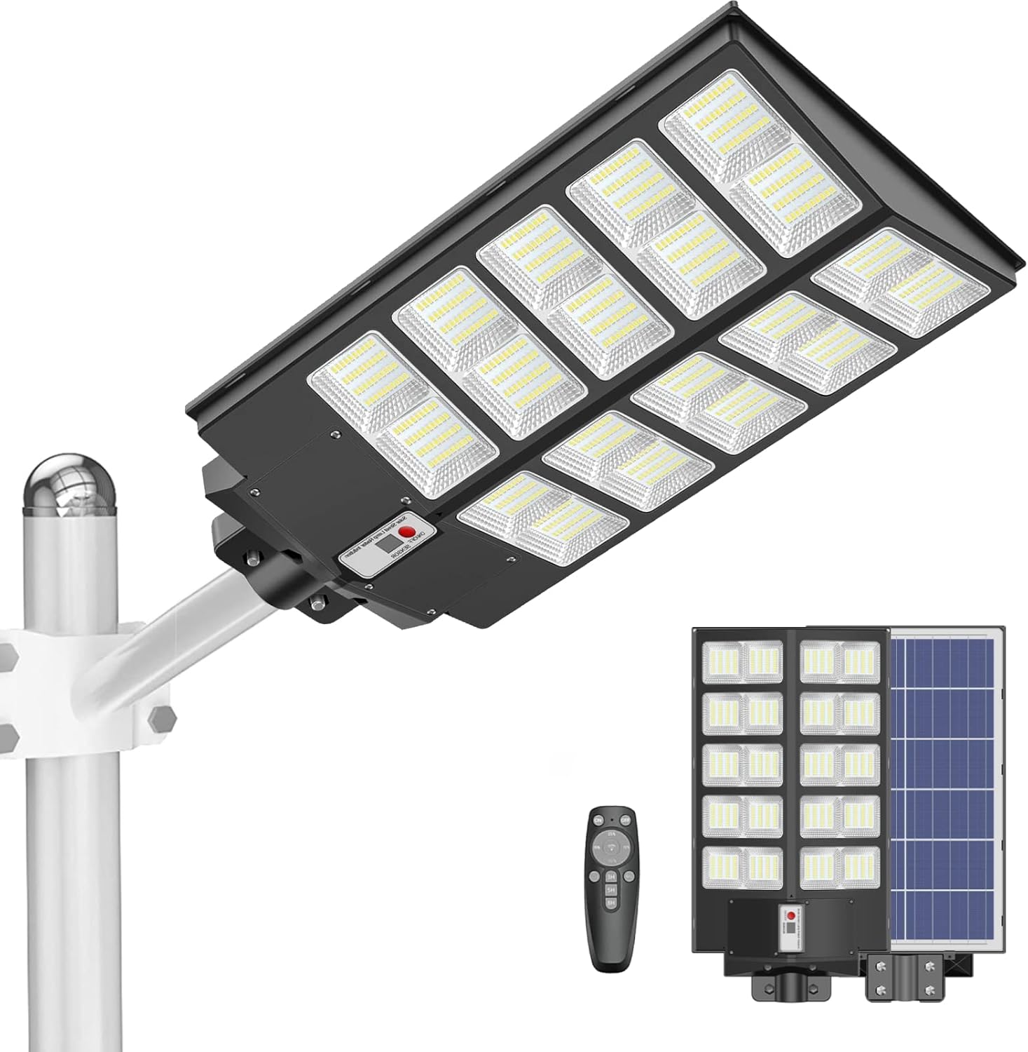 Luz solar de calle 800 W para exteriores