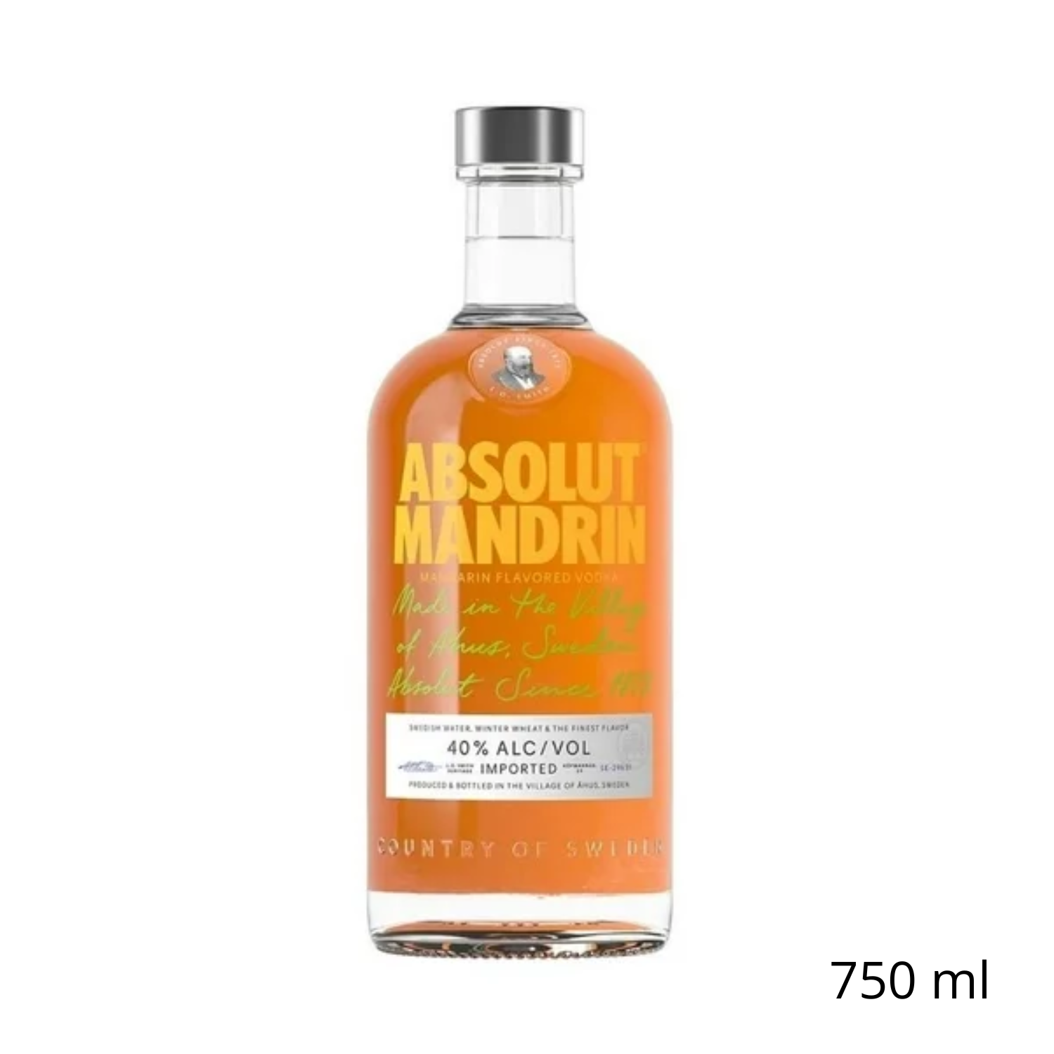 Vodka Absolut Mandarina 750 ml