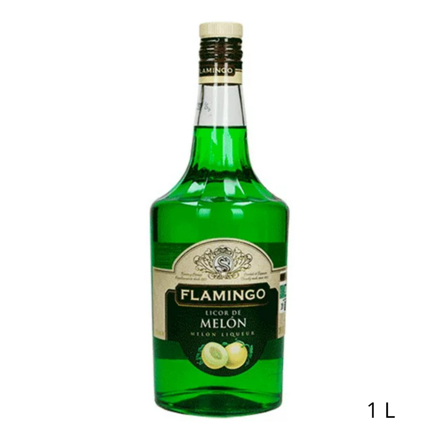 Licor Flamingo De Melon 1L