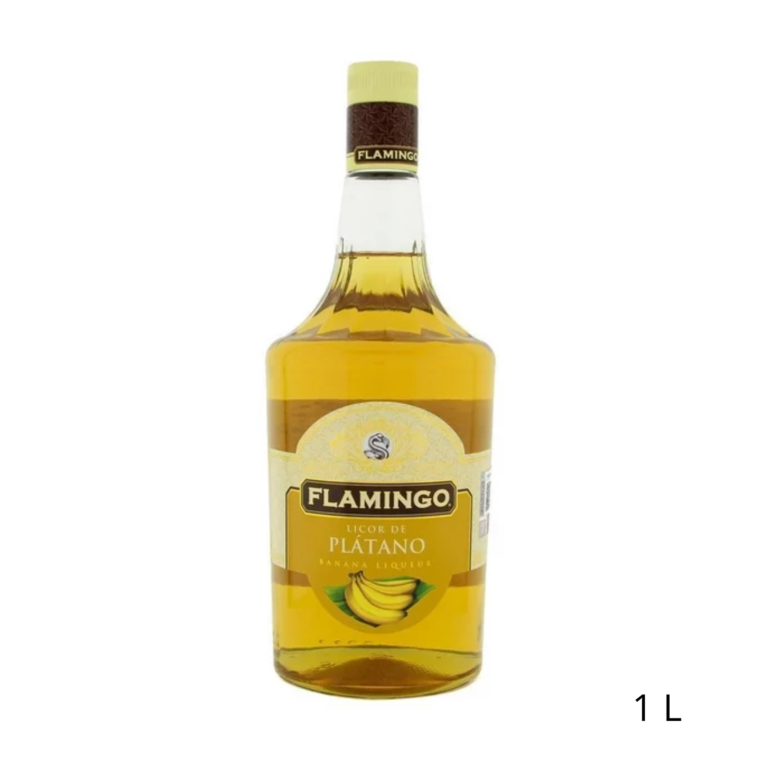 Licor Flamingo De Platano 1L