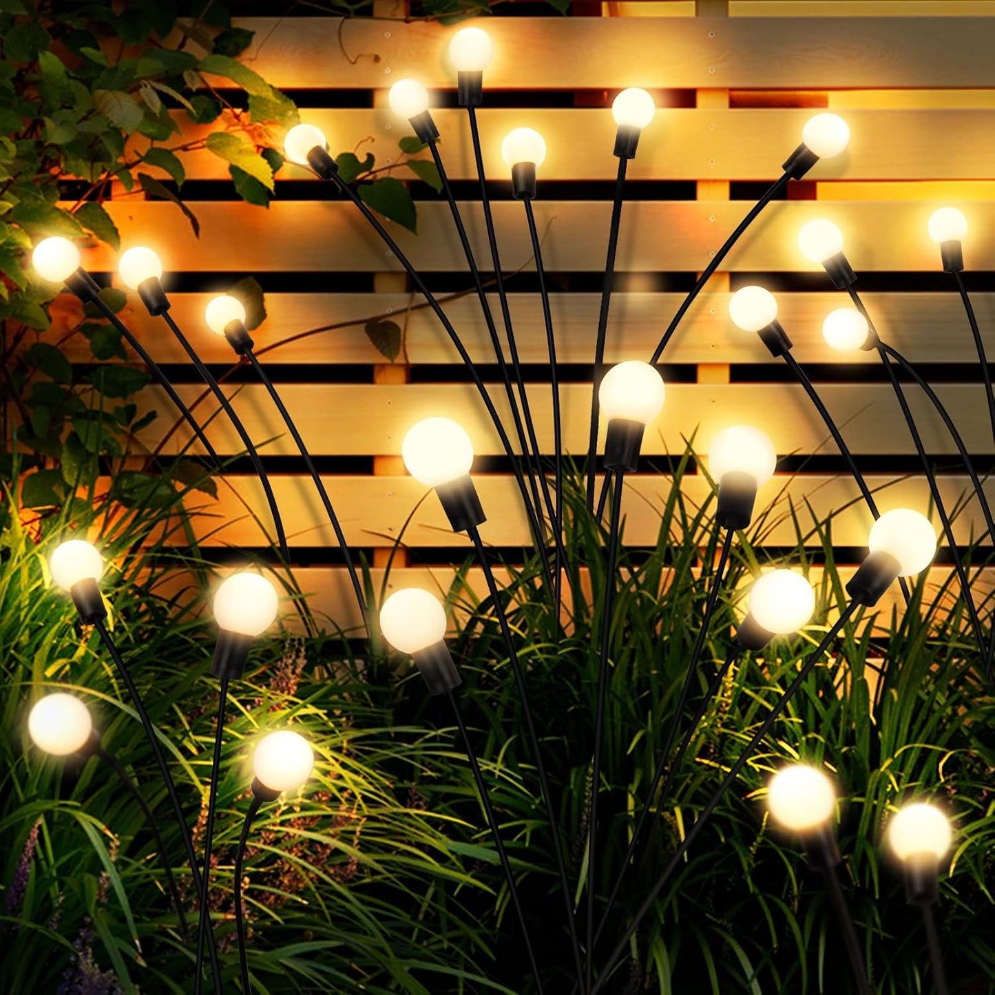 Luces solares de jardín