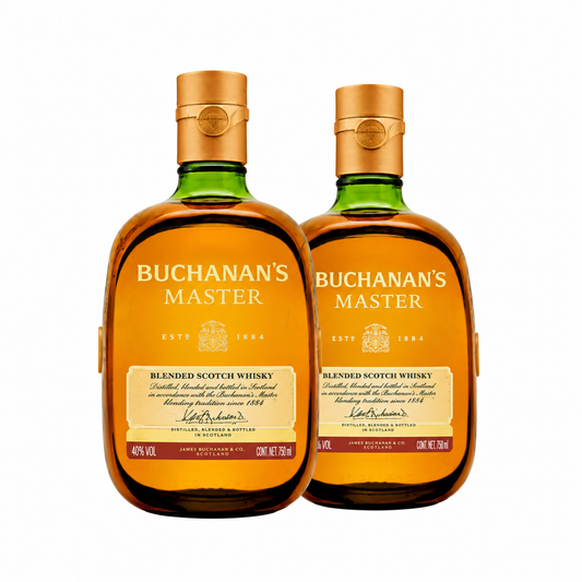 Pack 2 Whisky Buchanan's Master 750 ml