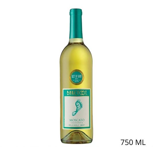 Vino Blanco Barefoot Moscato 750 ml