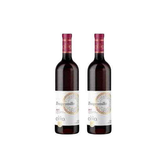 Paquete de 2 Vino Rosado La Cetto Tempranillo 750ML