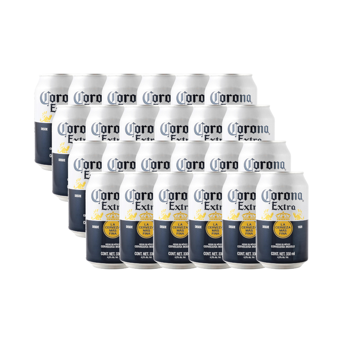 Paquete de 24 Corona Extra Bote Nr 330ML