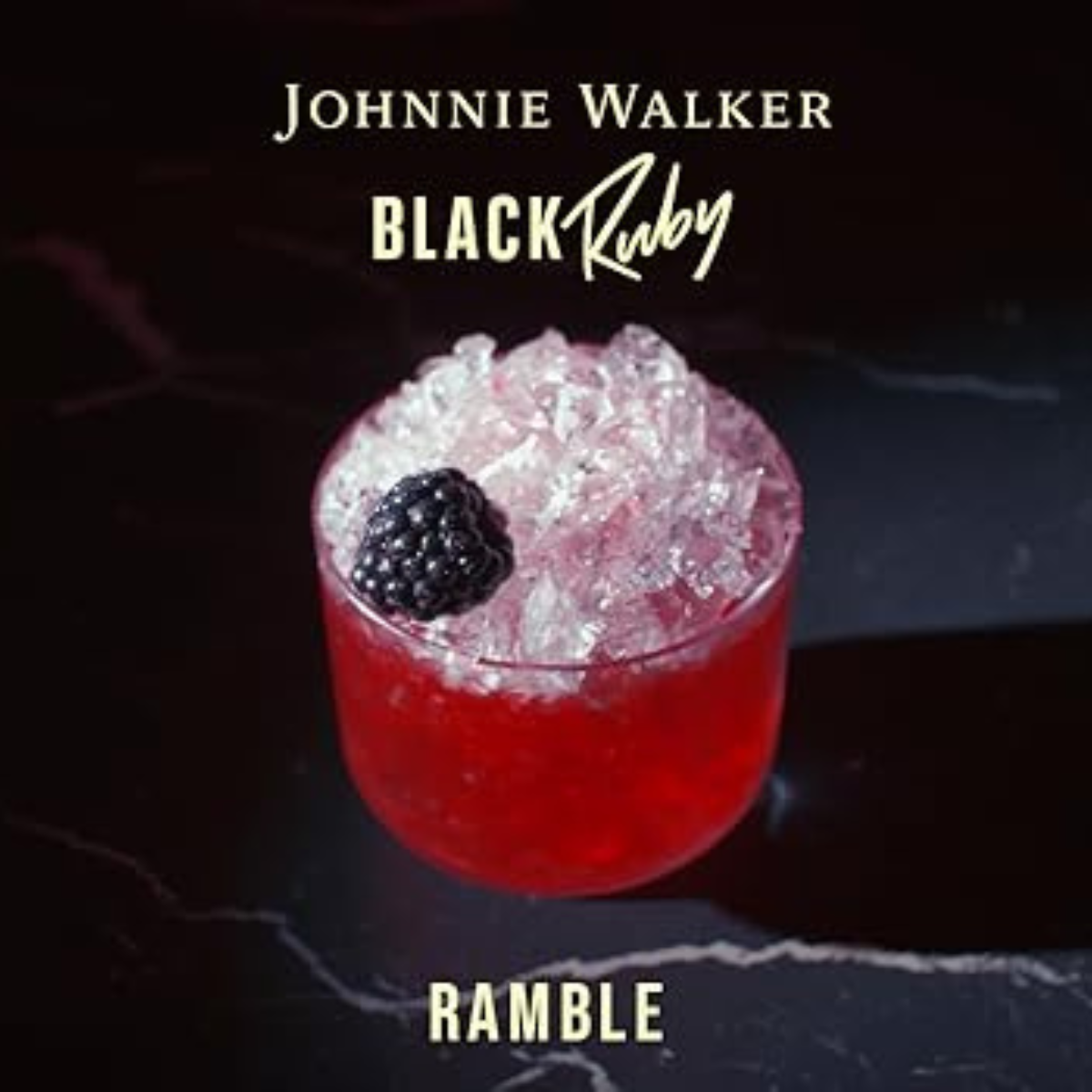 Whisky Johnnie Walker Black Ruby 750 ml