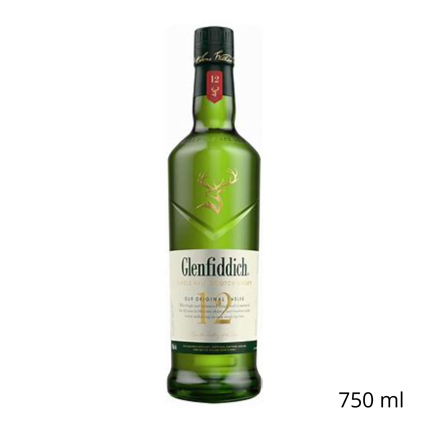 Whisky Glenfiddich 12 750 ml