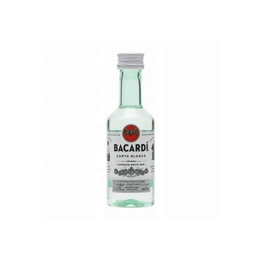 Ron Mini Bacardi Blanco 50ML