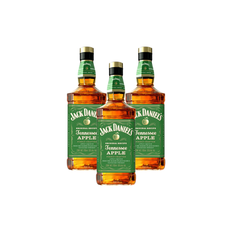 3X2 Whiskey Jack Daniels Apple 700ML