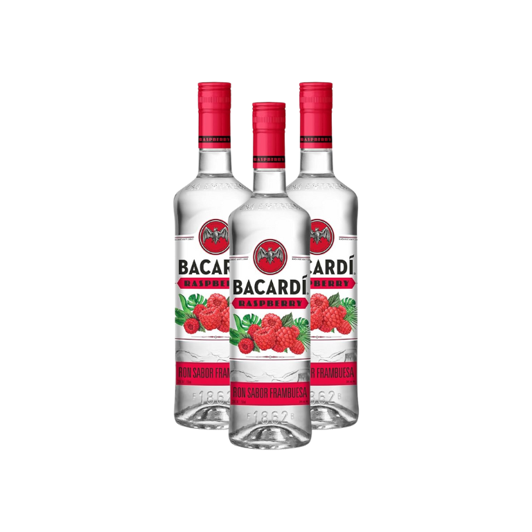 3X2 Ron Bacardi Razz 750ML