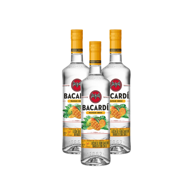 3x2 Ron Bacardi Mango Chile 750ML
