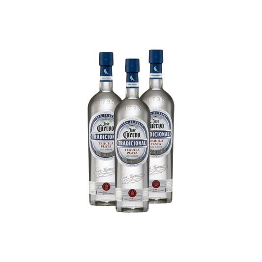3x2 Tequila Jose Cuervo Tradicional Plata 695 ml