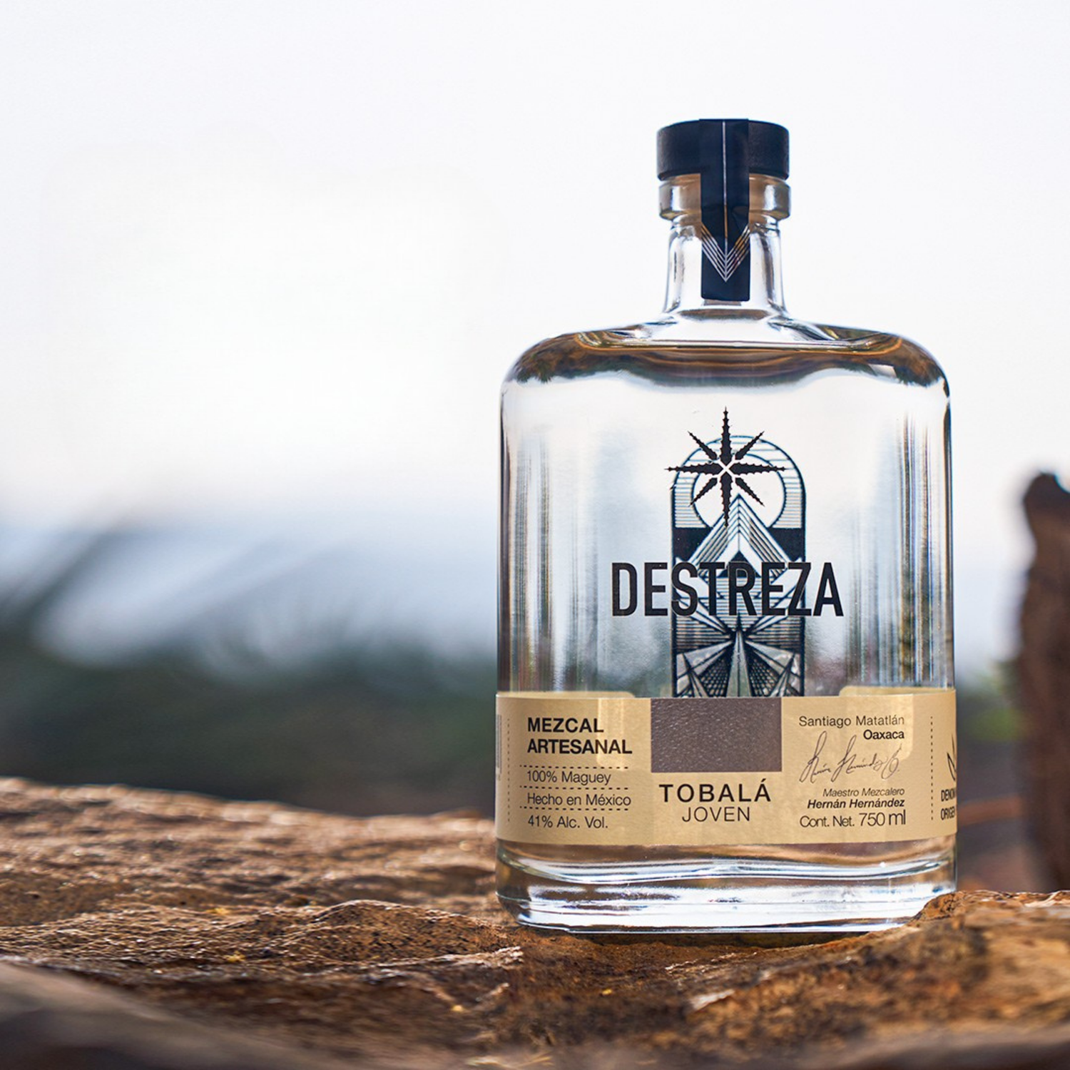 MEZCAL DESTREZA TOBALA 750ML