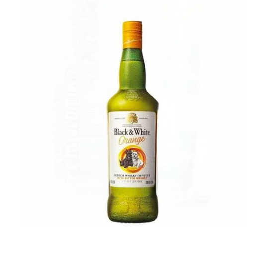 Whiskey Black And White Orange 700ml